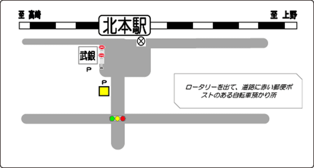 JR高崎線 北本駅西口